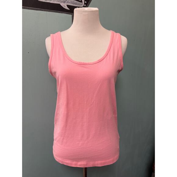 90s Y2K Jones Studio Pink Cable Knit Zip Hoodie & Tank Set - Picture 2 of 8